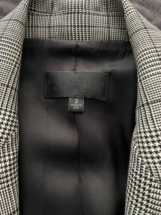 Nili Lotan Anabel Plaid Blazer - Picture 6 of 11